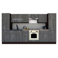 Bucatarie MARINA NEW 340 5A Wenge / Decor K352
